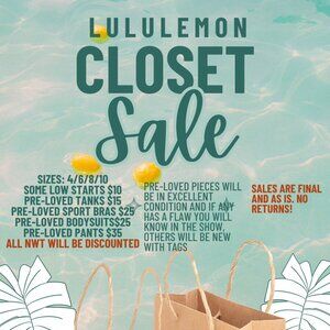 LULULEMON SALE